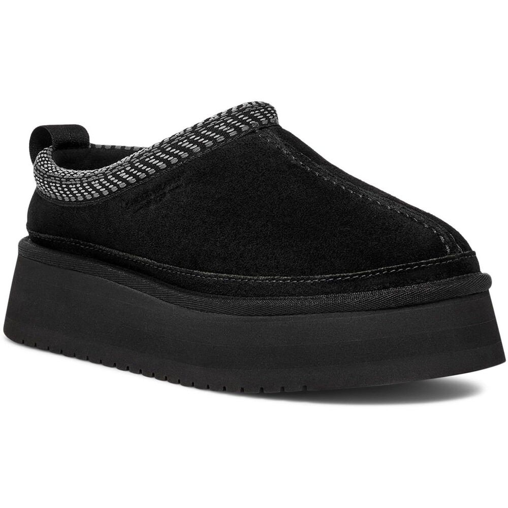 Koolaburra by UGG Women's Suede Slip-Ons Buree Platform Black NWOB SZ 11